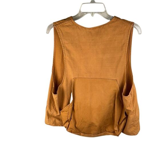 Westernfield Vintage Hunter Hunting Vest Size Large Brown - Picture 2 of 3